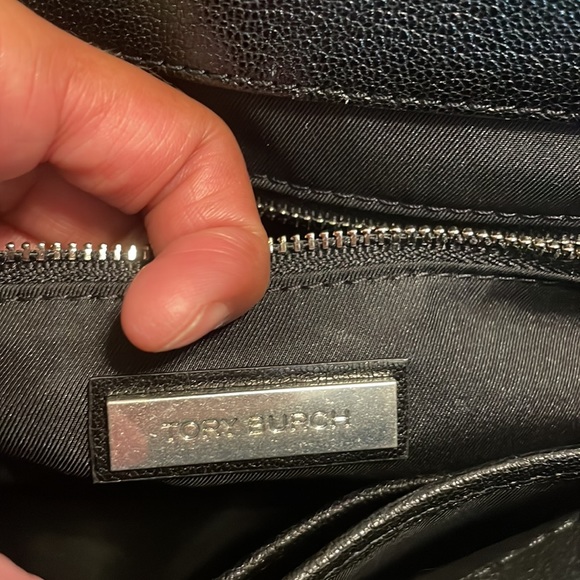 Tory Burch Glossy Goatskin Chain Bag - Picture 10 of 13